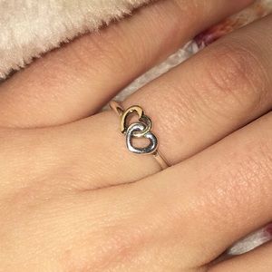 Pandora Heart to Heart Ring
